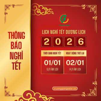 TH&Ocirc;NG B&Aacute;O NGHỈ LỄ TẾT DƯƠNG LỊCH 01/01/2026